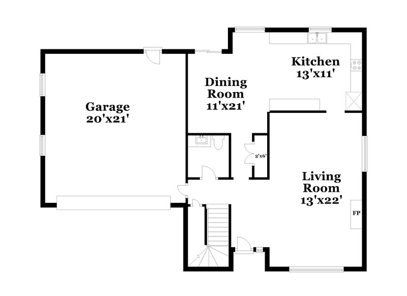 2,490/Mo, 1708 E Kesler Lane Chandler, AZ 85225 Floor Plan View 2