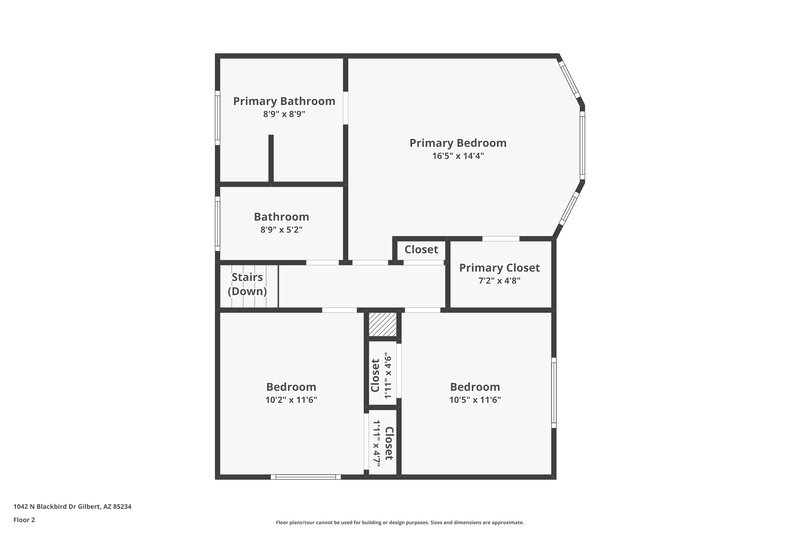 3,150/Mo, 1042 N Blackbird Dr Gilbert, AZ 85234 Floor Plan View