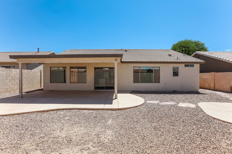1,900/Mo, 4148 E Stratford Pl San Tan Valley, AZ 85140 Rear View