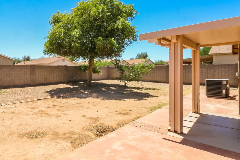 1,750/Mo, 1191 E Desert Moon Trl San Tan Valley, AZ 85143 Rear View