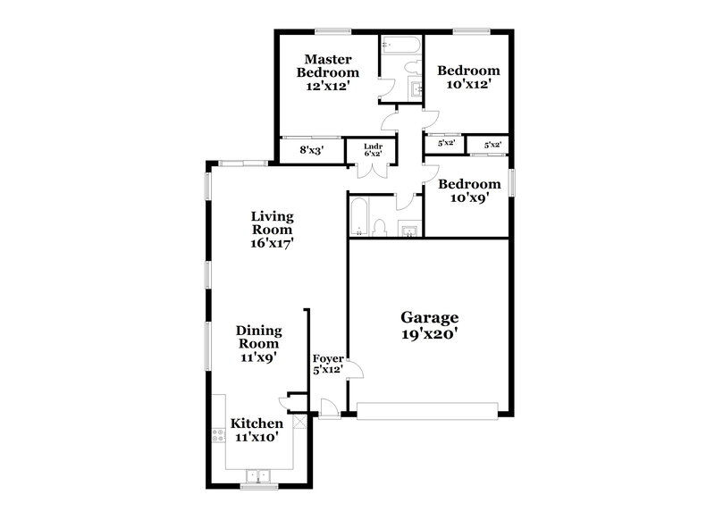 2,245/Mo, 2054 E Spruce Dr Chandler, AZ 85286 Floor Plan View