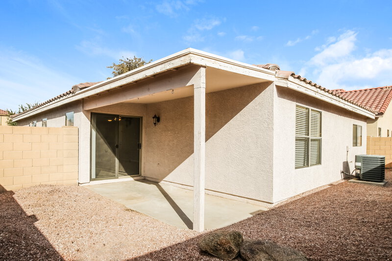 2,010/Mo, 1307 S San Vincente Ct Chandler, AZ 85286 Rear View