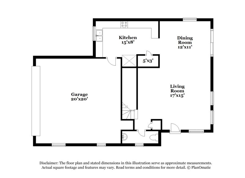 2,075/Mo, 3815 E Flower Ct Gilbert, AZ 85298 Floor Plan View
