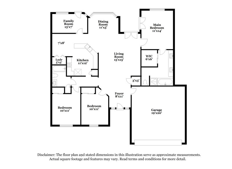 1,975/Mo, 10801 W Wagon Wheel Dr Glendale, AZ 85307 Floor Plan View