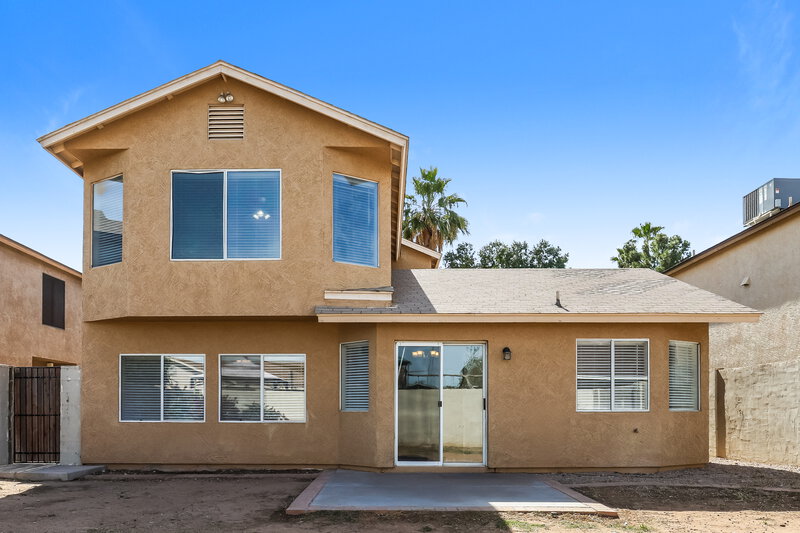 2,295/Mo, 3134 E McKellips Rd Unit 44 Mesa, AZ 85213 Rear View