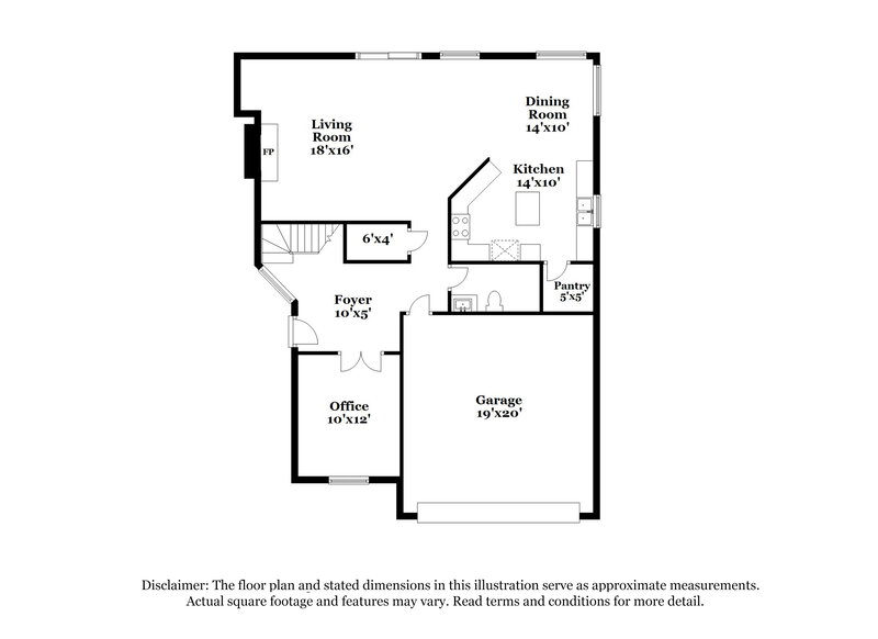 2,370/Mo, 10438 W Georgia Ave Glendale, AZ 85307 Floor Plan View