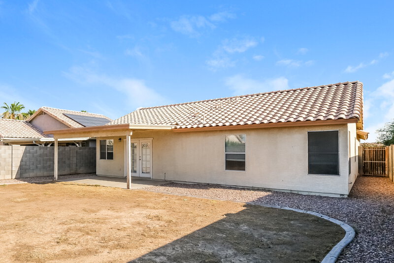 1,855/Mo, 16183 W Buchanan St Goodyear, AZ 85338 Rear View