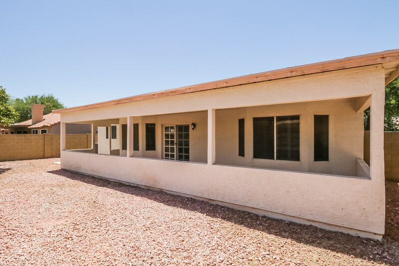 2,475/Mo, 2216 E Sherri Dr Gilbert, AZ 85296 Rear View