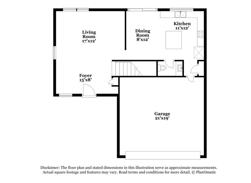 2,215/Mo, 8918 E Oro Cir Mesa, AZ 85212 Floor Plan View