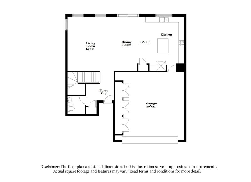 1,830/Mo, 17014 W Rimrock St Surprise, AZ 85388 Floor Plan View