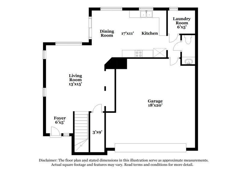 1,940/Mo, 12933 W Monte Vista Avondale, AZ 85392 Floor Plan View 2