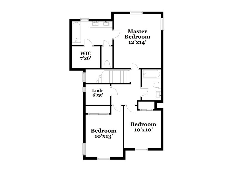 1,730/Mo, 3728 S 54th Gln Phoenix, AZ 85043 Floor Plan View