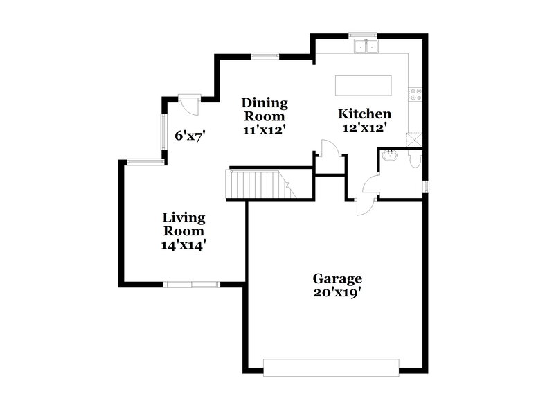 1,730/Mo, 3728 S 54th Gln Phoenix, AZ 85043 Floor Plan View 2