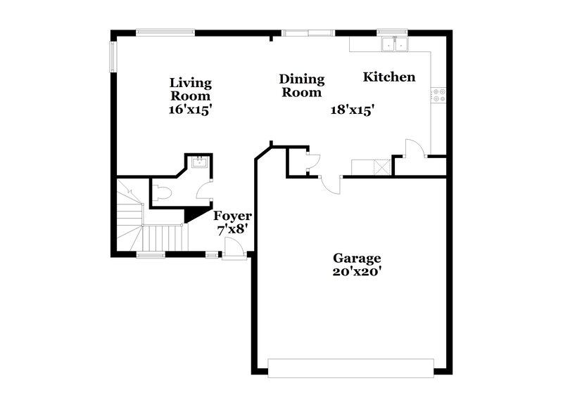 2,020/Mo, 40549 N Brumana St San Tan Valley, AZ 85140 Floor Plan View 2