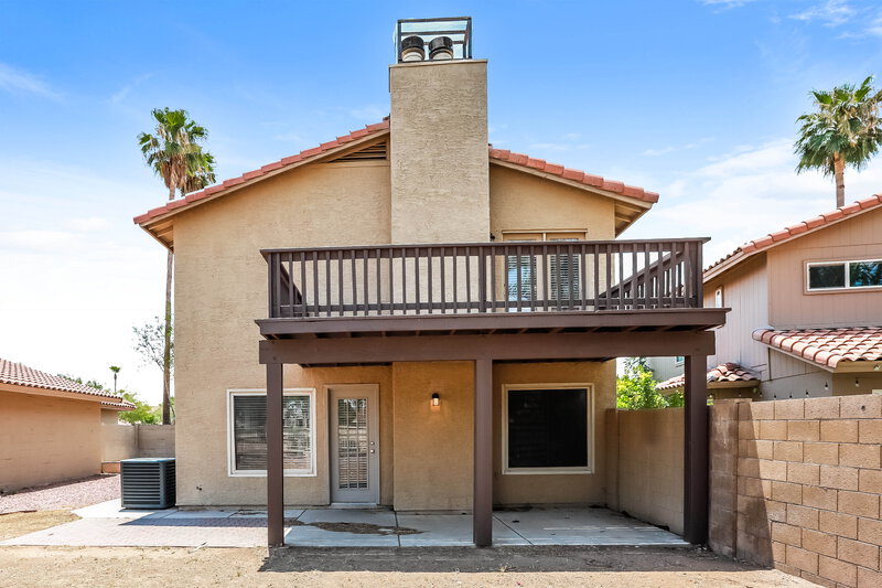 2,205/Mo, 5330 E Fairfield St Mesa, AZ 85205 Rear View
