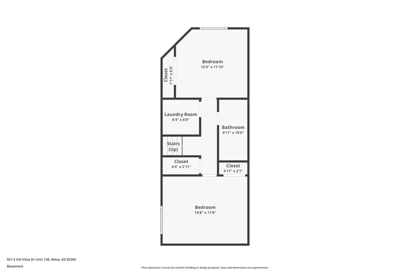 2,540/Mo, 921 S Val Vista Dr 138 Mesa, AZ 85204 Floor Plan View 3