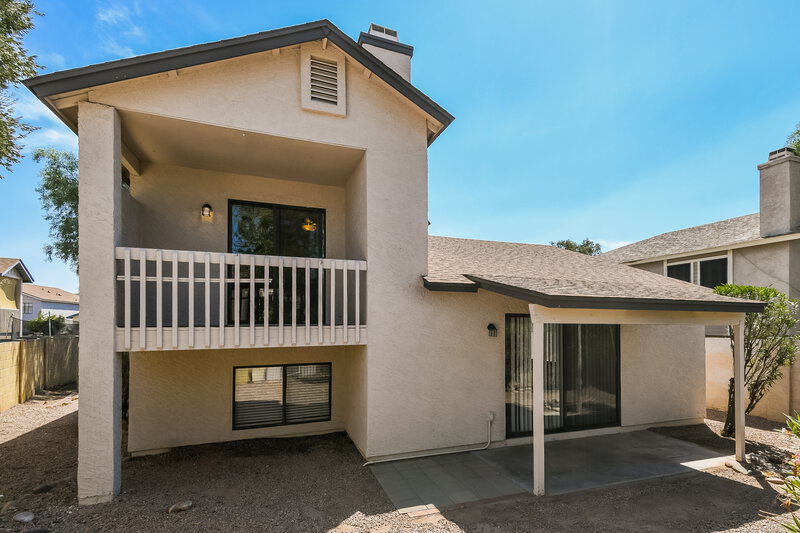 2,540/Mo, 921 S Val Vista Dr 138 Mesa, AZ 85204 Rear View