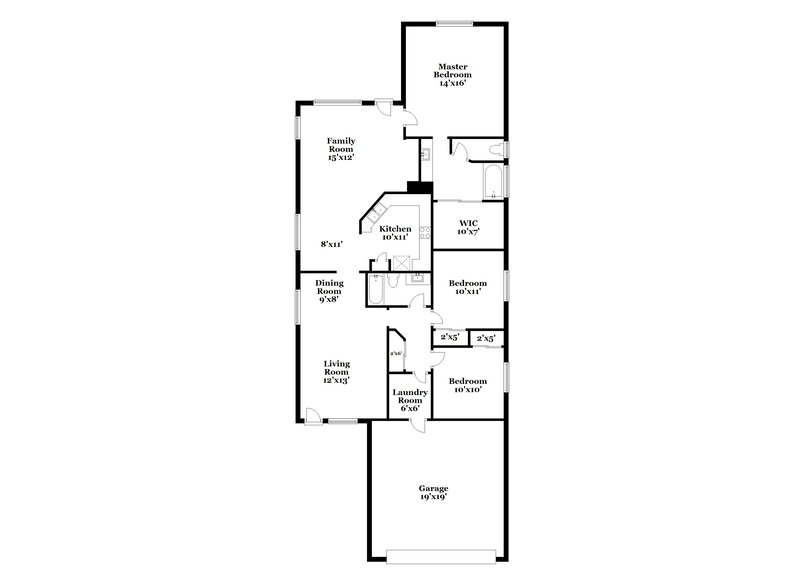 2,145/Mo, 2013 N 108th Dr Avondale, AZ 85392 Floor Plan View