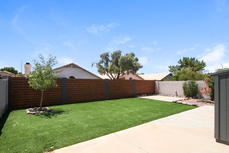 2,485/Mo, 2533 E Camino St Mesa, AZ 85213 Backyard View