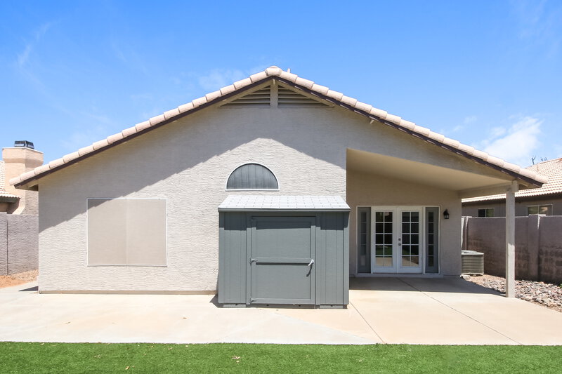 2,485/Mo, 2533 E Camino St Mesa, AZ 85213 Rear View