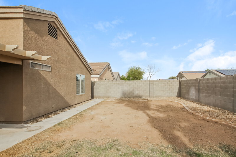 1,850/Mo, 12821 W Crocus Dr El Mirage, AZ 85335 Rear View