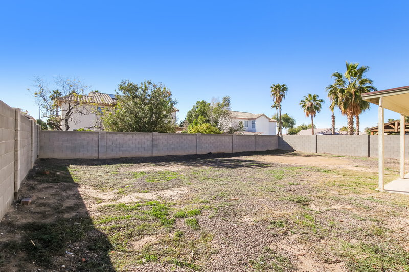 2,290/Mo, 16073 W Grant St Goodyear, AZ 85338 Rear View