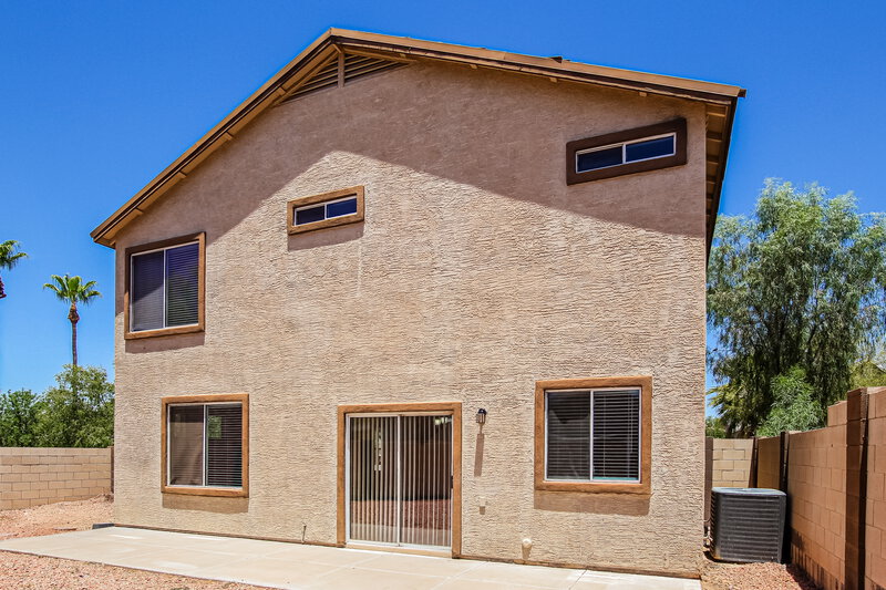 2,090/Mo, 3917 W Minton St Phoenix, AZ 85041 Rear View