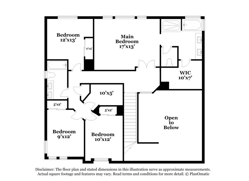 2,585/Mo, 1613 W St Catherine Ave Phoenix, AZ 85041 Floor Plan View 2