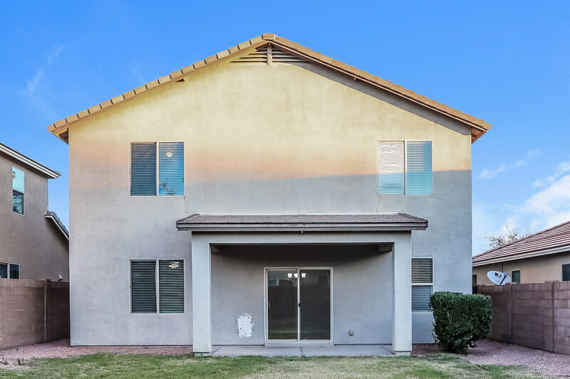 1,765/Mo, 4393 W Crescent Rd San Tan Valley, AZ 85142 Rear View