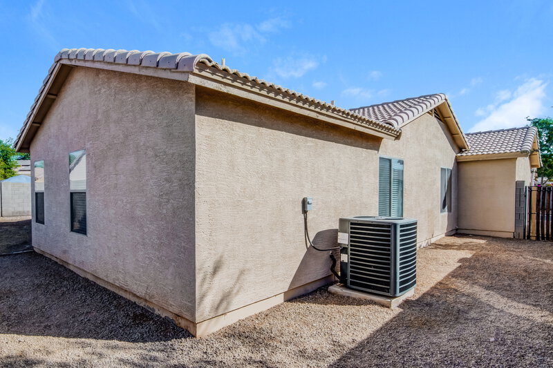 1,725/Mo, 407 S Alva St Buckeye, AZ 85326 Rear View 2