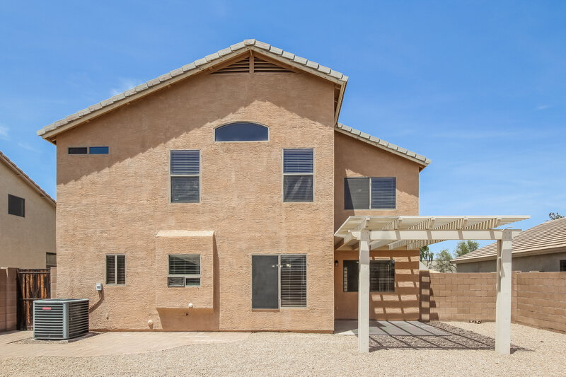 2,000/Mo, 15999 W Moreland St Goodyear, AZ 85338 Rear View