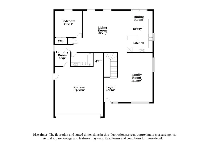 3,830/Mo, 14314 W Clarendon Avenue Goodyear, AZ 85395 Floor Plan View