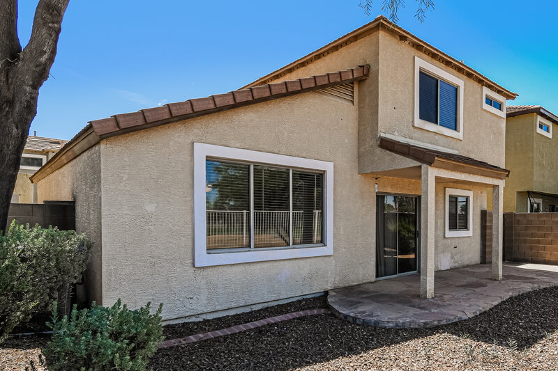 2,180/Mo, 1456 S Boulder St Unit C Gilbert, AZ 85296 Rear View