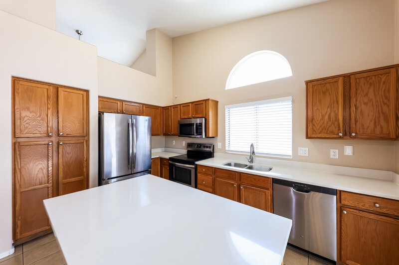 1,900/Mo, 14815 W Dovestar Dr Surprise, AZ 85374 Kitchen View 2