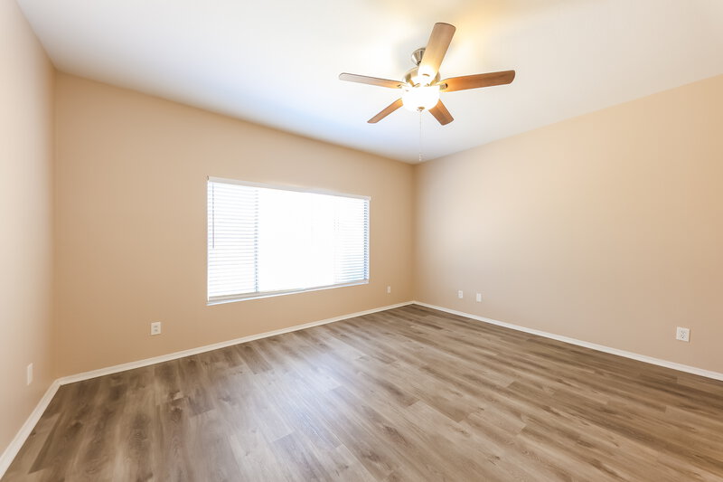 1,900/Mo, 14815 W Dovestar Dr Surprise, AZ 85374 Main Bedroom View 2