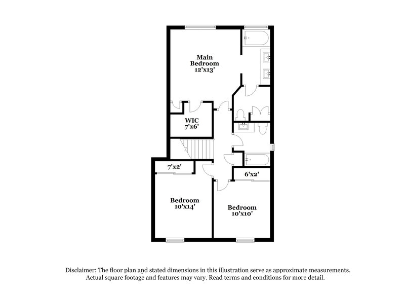 3,300/Mo, 1109 W Bluefield Avenue Phoenix, AZ 85023 Floor Plan View 2