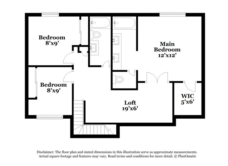 2,205/Mo, 1764 E Geronimo St Chandler, AZ 85225 Floor Plan View