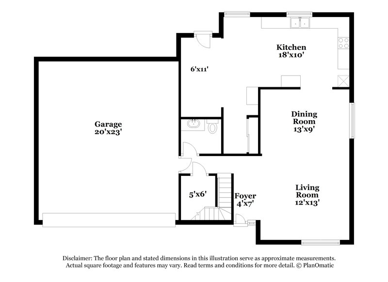 2,205/Mo, 1764 E Geronimo St Chandler, AZ 85225 Floor Plan View 2