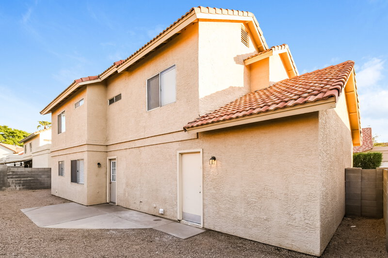 2,205/Mo, 1764 E Geronimo St Chandler, AZ 85225 Rear View