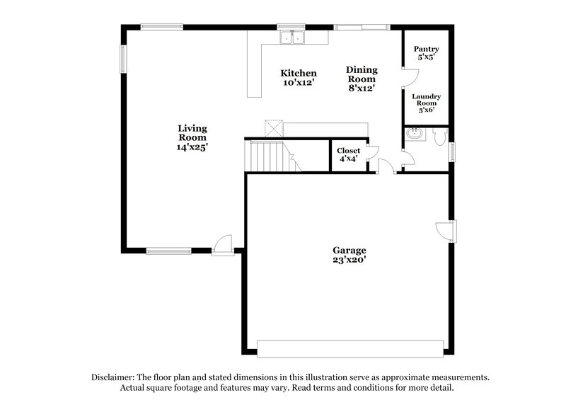 2,020/Mo, 30144 N Desert Willow Boulevard San Tan Valley, AZ 85143 Floor Plan View