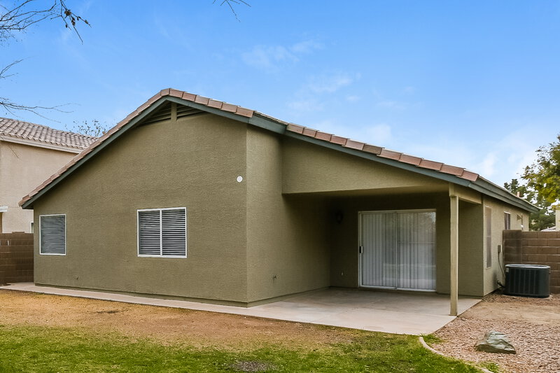 2,335/Mo, 2484 E Kent Ave Gilbert, AZ 85296 Rear View