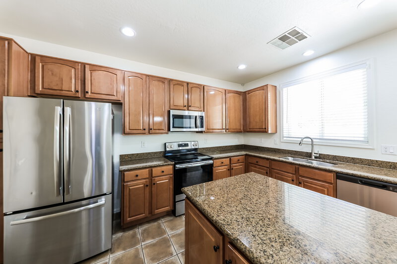 2,130/Mo, 16041 N 171st Dr Surprise, AZ 85388 Kitchen View 2
