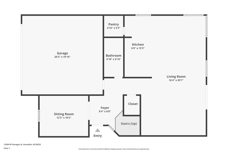 0/Mo, 12209 W Flanagan St Avondale, AZ 85323 Floor Plan View