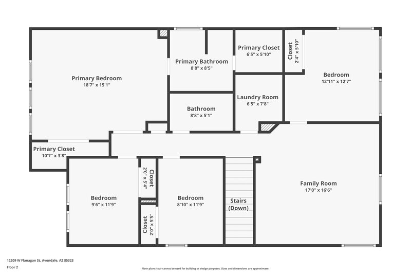 0/Mo, 12209 W Flanagan St Avondale, AZ 85323 Floor Plan View 2