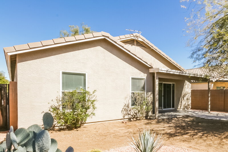 1,745/Mo, 2489 E Olivine Road San Tan Valley, AZ 85143 Rear View