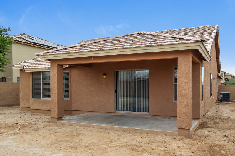 2,175/Mo, 6622 S 23rd Ave Phoenix, AZ 85041 Rear View 2