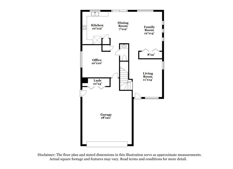 2,870/Mo, 6558 W Chickasaw St Phoenix, AZ 85043 Floor Plan View