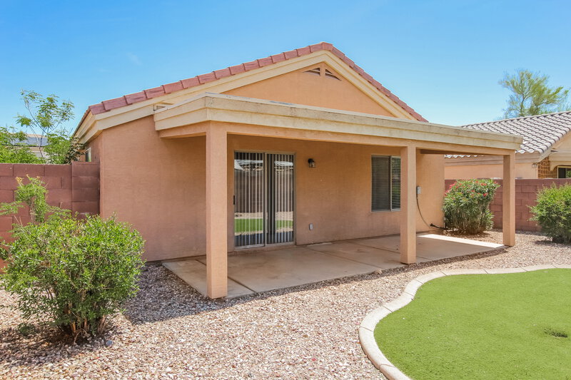 1,930/Mo, 1044 S 239th Ln Buckeye, AZ 85326 Rear View