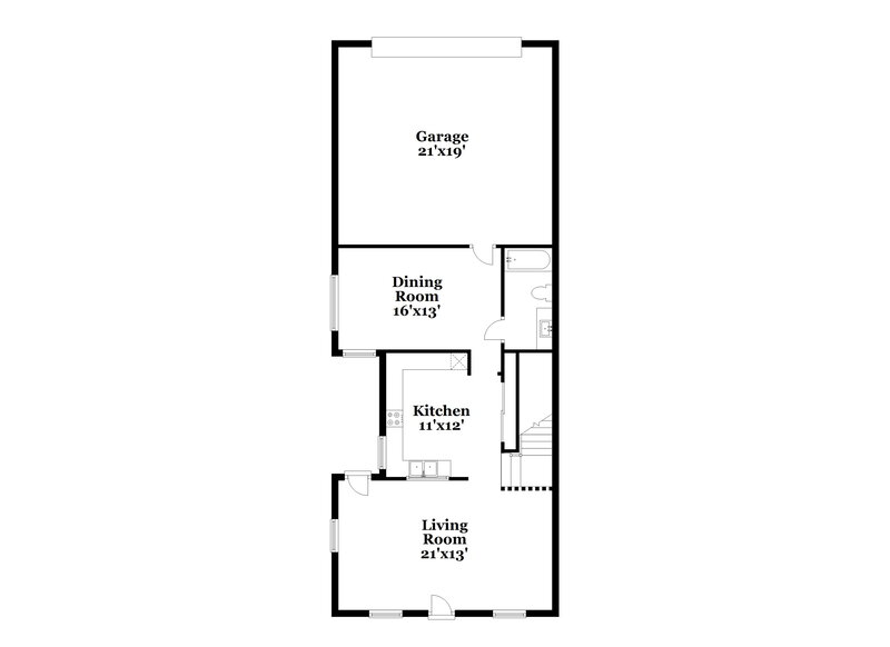 2,435/Mo, 1635 S Wildrose Mesa, AZ 85209 Floor Plan View
