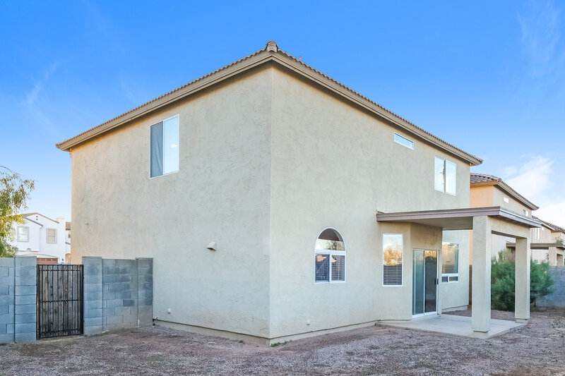 1,915/Mo, 2408 S 90th Glen Tolleson, AZ 85353 Rear View